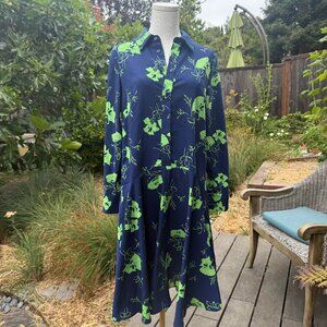 Asos Floral Long Sleeve Dress Sz 4